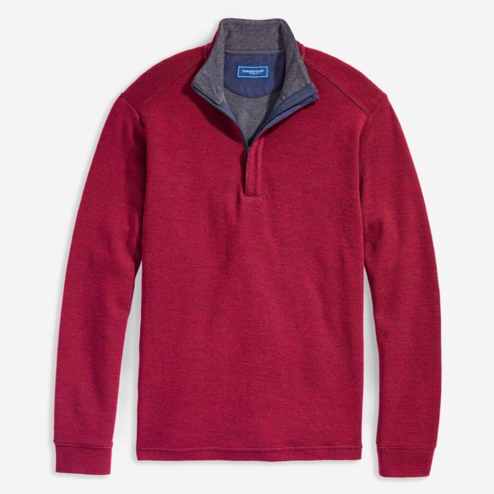 Vineyard Vines Wool Quarter-Zip